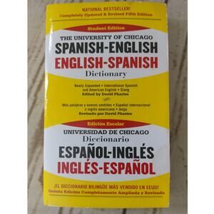 Th University of Chicago Spanish-English Dictionary Student Edition